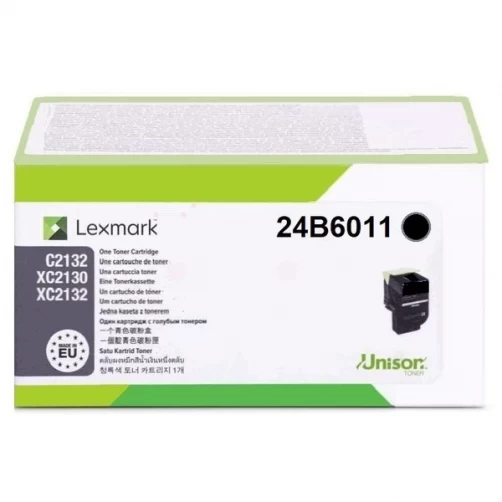 Lexmark Original 24B6011BK Tonerkartusche Schwarz bis zu 6000 Seiten