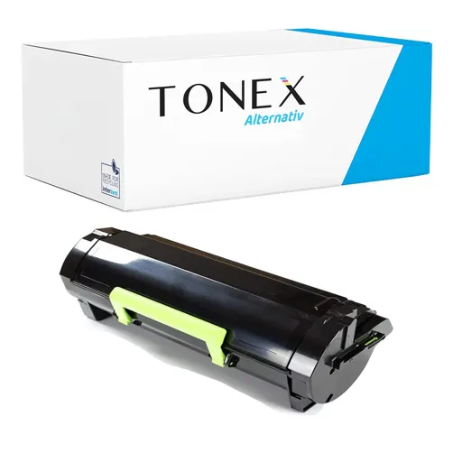 TONEX alternativ für Lexmark 502XBK / 50F2X00 Toner Schwarz bis zu 10000 Seiten