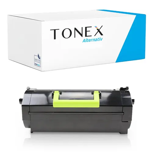 TONEX alternativ für Lexmark 522HBK / 52D2H00 Toner Schwarz bis zu 25000 Seiten