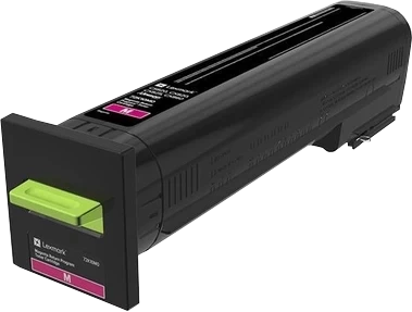 Lexmark Original 72K20M0 Tonerkartusche Magenta bis zu 8000 Seiten