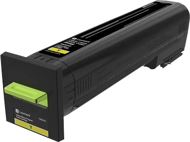 Original Lexmark 72K20Y0Y Toner Gelb bis zu 8000 Seiten