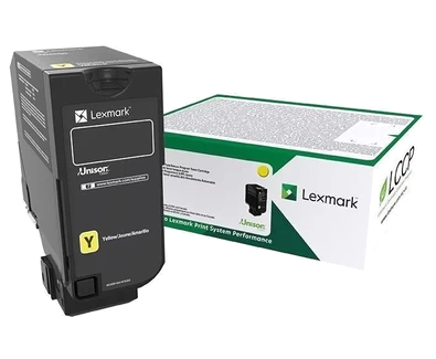 Original Lexmark 75B20Y0 Toner Gelb bis zu 10000 Seiten