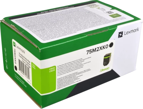 Original Lexmark CS632/CX635 / 75M2XK0 Toner Schwarz bis zu 20000 Seiten