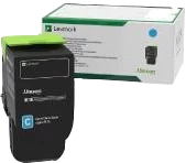 Original Lexmark 78C2XC0C / 78C2XC0C Toner Cyan bis zu 5000 Seiten