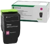 Lexmark Original 78C2XM0 / 78C2XM1 Tonerkartusche Cyan Magenta bis zu 5000 Seiten