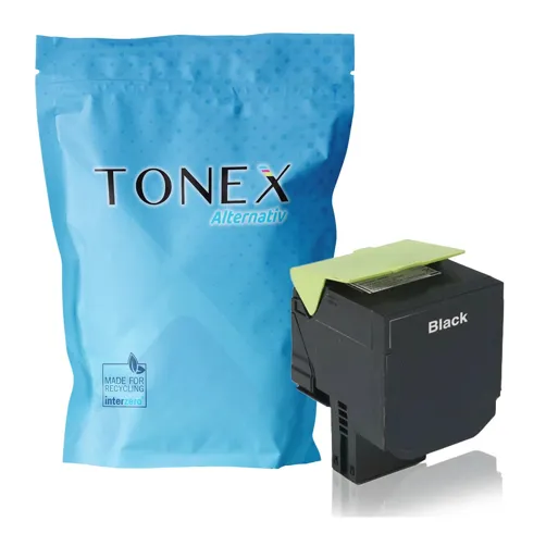 TONEX alternativ für Lexmark 802S / 80C2SK0 Toner Schwarz bis zu 2500 Seiten
