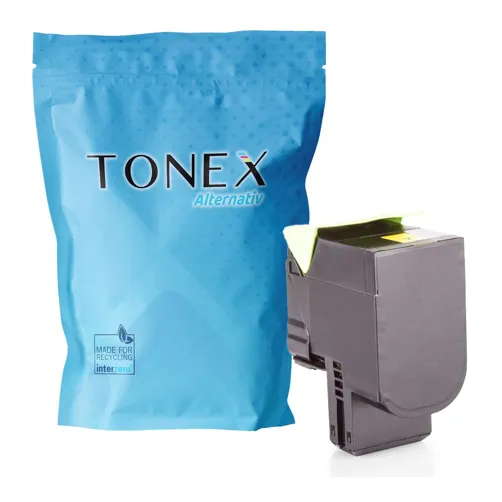 TONEX alternativ für Lexmark 802S / 80C2SY0 Toner Gelb bis zu 2000 Seiten