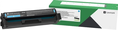 Original Lexmark C332HC0 Toner Cyan bis zu 2500 Seiten