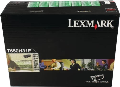 Lexmark Original T650H31E / T650/652/654/656 Tonerkartusche bis zu 25000 Seiten