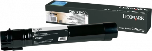 Lexmark Original X950X2KG Tonerkartusche Schwarz bis zu 32000 Seiten