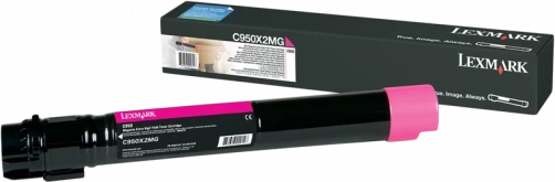 Lexmark Original X950X2MG Tonerkartusche Magenta bis zu 22000 Seiten