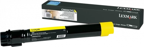 Original Lexmark X950X2YG Toner Gelb bis zu 22000 Seiten