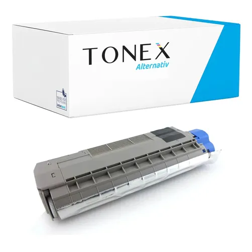 TONEREXPERT Premium Kompatibel für OKI 43324424BK Tonerkartusche Schwarz bis zu 6000 Seiten