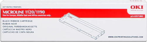 Original OKI 1120/1190 / 43571802 Farbband Schwarz