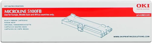Original OKI 5100FB / 43821103 Farbband Schwarz