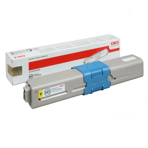 Original OKI - / 44469704 Toner Gelb bis zu 2000 Seiten
