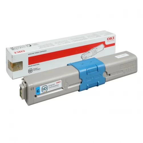 Original OKI - / 44469706 Toner Cyan bis zu 2000 Seiten