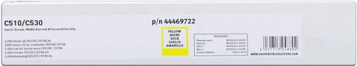 Original OKI 44469722 Toner Gelb bis zu 5000 Seiten