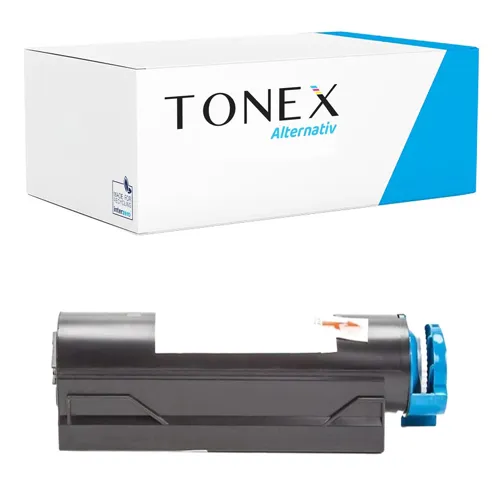 TONEX alternativ für OKI B412 / 45807106BK Toner Schwarz bis zu 7000 Seiten
