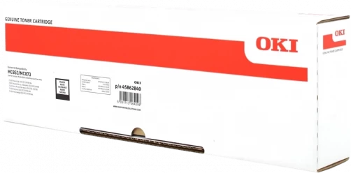 Original OKI 45862840 Toner Schwarz bis zu 7000 Seiten