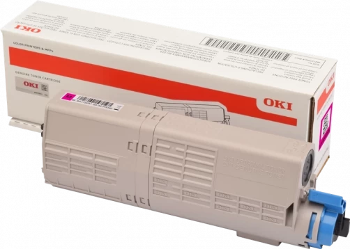 OKI Original 46490606 Tonerkartusche Magenta bis zu 6000 Seiten