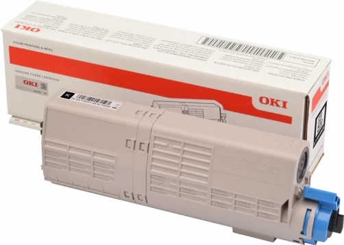 Original OKI 46490608 Toner Schwarz bis zu 7000 Seiten