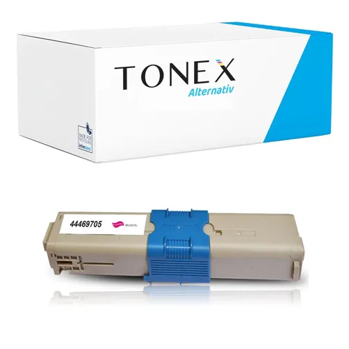 TONEX alternativ für OKI C310M / 44469705M Toner Magenta bis zu 2000 Seiten