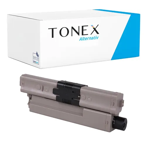 TONEREXPERT Premium Kompatibel für OKI C321 / 44973536 Tonerkartusche Schwarz bis zu 2200 Seiten