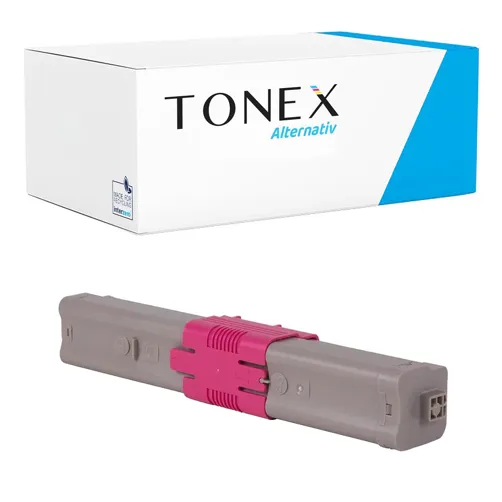 TONEREXPERT Premium Kompatibel für OKI 44973534 / C321 Tonerkartusche Magenta bis zu 1500 Seiten