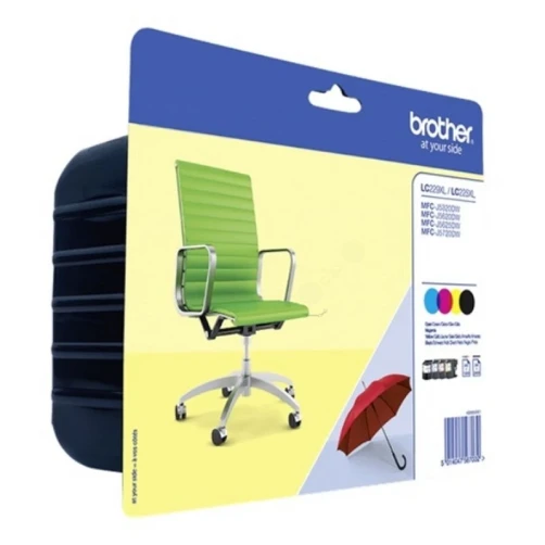 Original Brother LC-229XLVALBPDR Tinte Schwarz bis zu 6000 Seiten Multipack