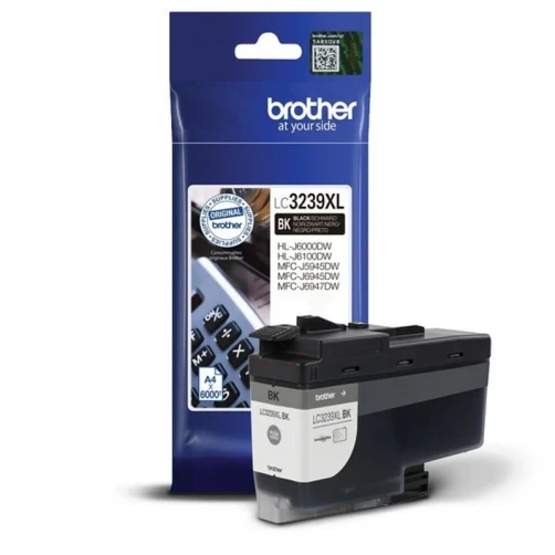 Original Brother LC-3239BK Tinte Schwarz bis zu 6000 Seiten