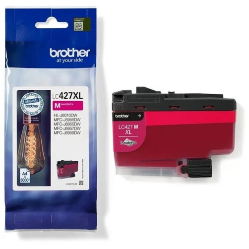 Brother Original LC-427XLM Tintenpatrone Magenta bis zu 5000 Seiten