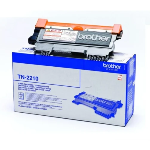 Original Brother TN-2210 Toner Schwarz bis zu 1200 Seiten