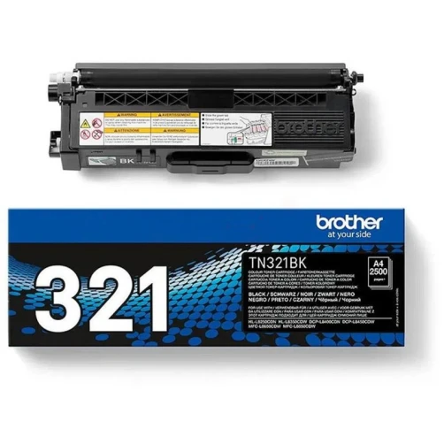 Original Brother TN-321BK Toner Schwarz bis zu 2500 Seiten