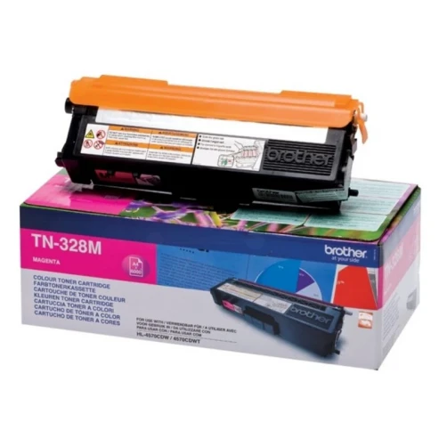 Original Brother TN-328M Toner Magenta bis zu 6000 Seiten