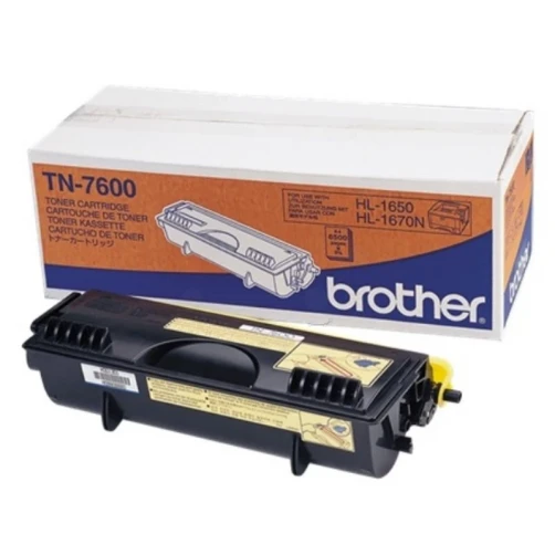 Brother Original TN-7600 Tonerkartusche Schwarz bis zu 6500 Seiten