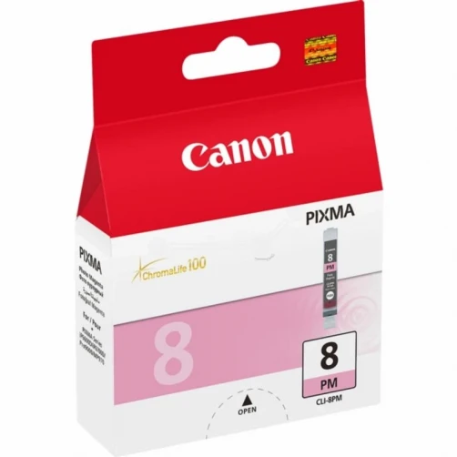 Canon Original CLI-8PM / 0625B001 Tintenpatrone Magenta (Hell) Photo Magenta bis zu 5630 Seiten 13ml