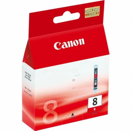 Canon Original CLI-8R / 0626B001 Tintenpatrone Rot bis zu 5790 Seiten 13ml