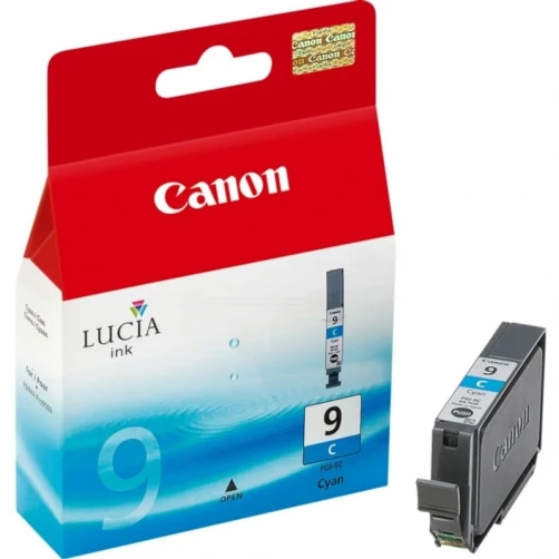 Canon Original PGI-9C / 1035B001 Tintenpatrone Cyan bis zu 1150 Seiten 14ml