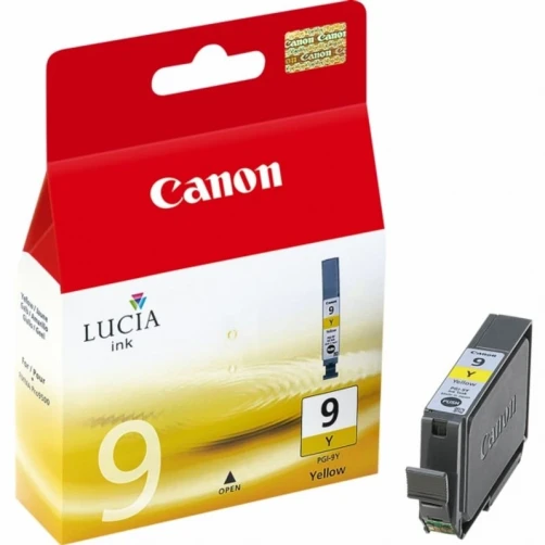 Canon Original PGI-9Y / 1037B001 Tintenpatrone Gelb bis zu 930 Seiten 14ml