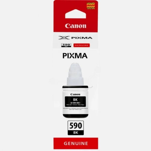 Canon Original GI590BK / 1603C001 Tintenpatrone Schwarz bis zu 6000 Seiten 135ml