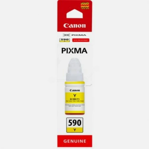 Canon Original GI590Y / 1606C001 Tintenpatrone Gelb bis zu 7000 Seiten 70ml