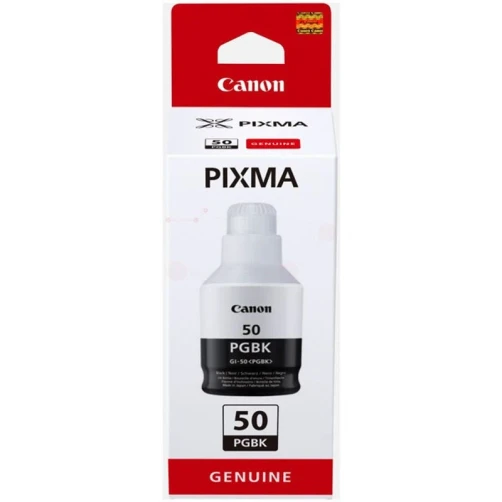 Canon Original GI-50PGBK / 3386C001 Tintenpatrone Tintenflasche Schwarz bis zu 6000 Seiten 170ml
