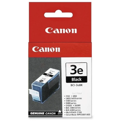 Canon Original BCI-3EBK / 4479A002 Tintenpatrone Schwarz bis zu 500 Seiten 27ml