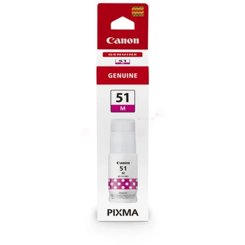 Canon Original GI-51M / 4547C001 Tintenpatrone Tintenflasche Magenta bis zu 7000 Seiten 70ml