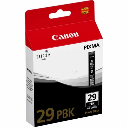 Canon Original PGI-29PBK / 4869B001 Tintenpatrone Foto Schwarz bis zu 1300 Seiten 36ml