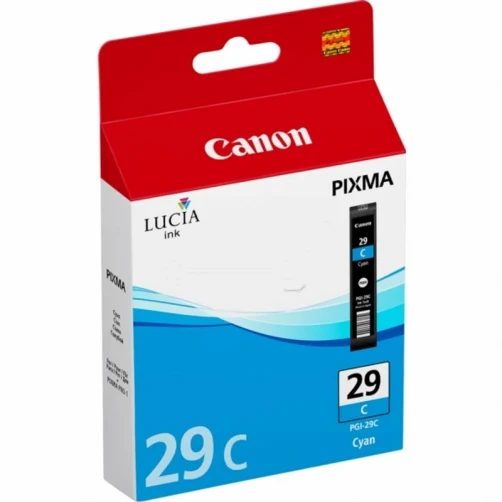 Original Canon PGI-29C / 4873B001 Tinte Cyan bis zu 1940 Seiten 36ml