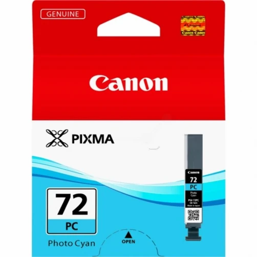 Canon Original PGI-72PC / 6407B001 Tintenpatrone Cyan (Hell) Photo Cyan bis zu 2700 Seiten 14ml