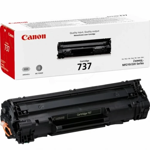 Original Canon 737 / 9435B002 Toner Schwarz bis zu 2400 Seiten