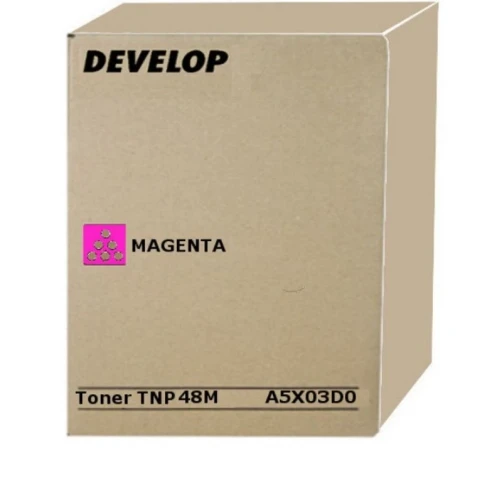 Original Develop TNP48M / A5X03D0 Toner Magenta bis zu 10000 Seiten